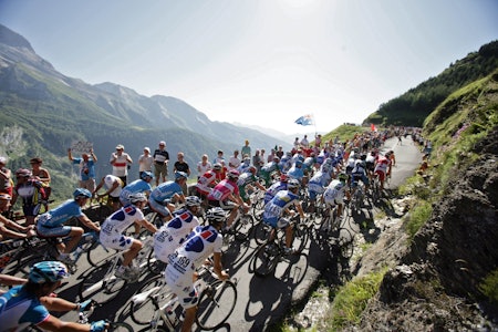 AUBSIQUE: Col d'Aubique er en av de tre legendariske stigningene i Tour de France-historien. Foto: Cor Vos.