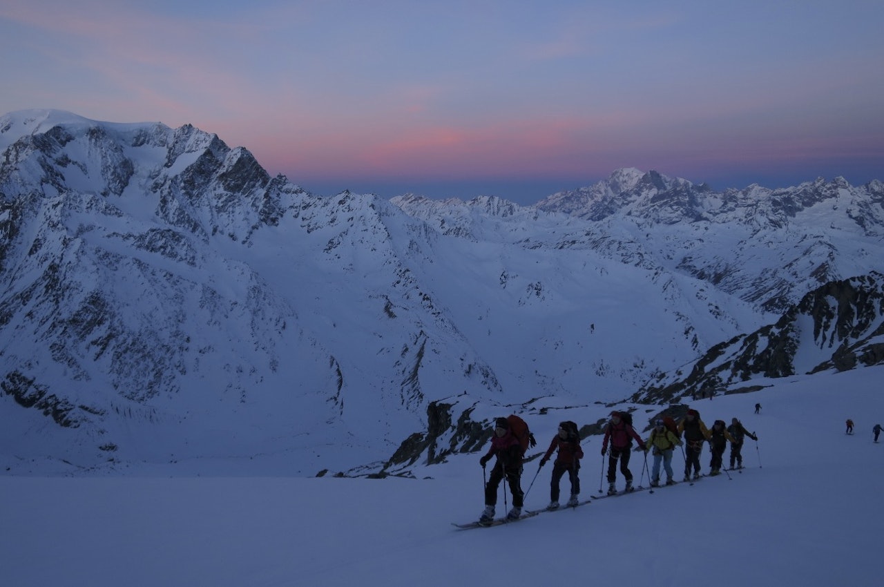 haute route fra chamonix til zermatt