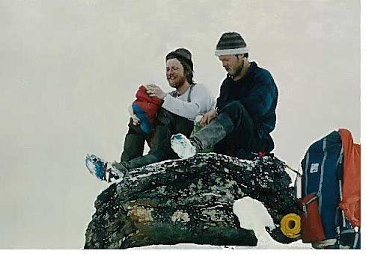 NOE Å FEIRE: Stein P. Aasheim og Arvid Holte gikk Norge på langs i 1976. I august kommer de til Haukeliseter for å mimre med andre NPL-ere. Foto: Stein P. Aasheim   NOE Å FEIRE: Stein P. Aasheim og Arvid Holte gikk Norge på langs i 1976. I august kommer de til Haukeliseter for å mimre med andre NPL-ere. Foto: Stein P. Aasheim