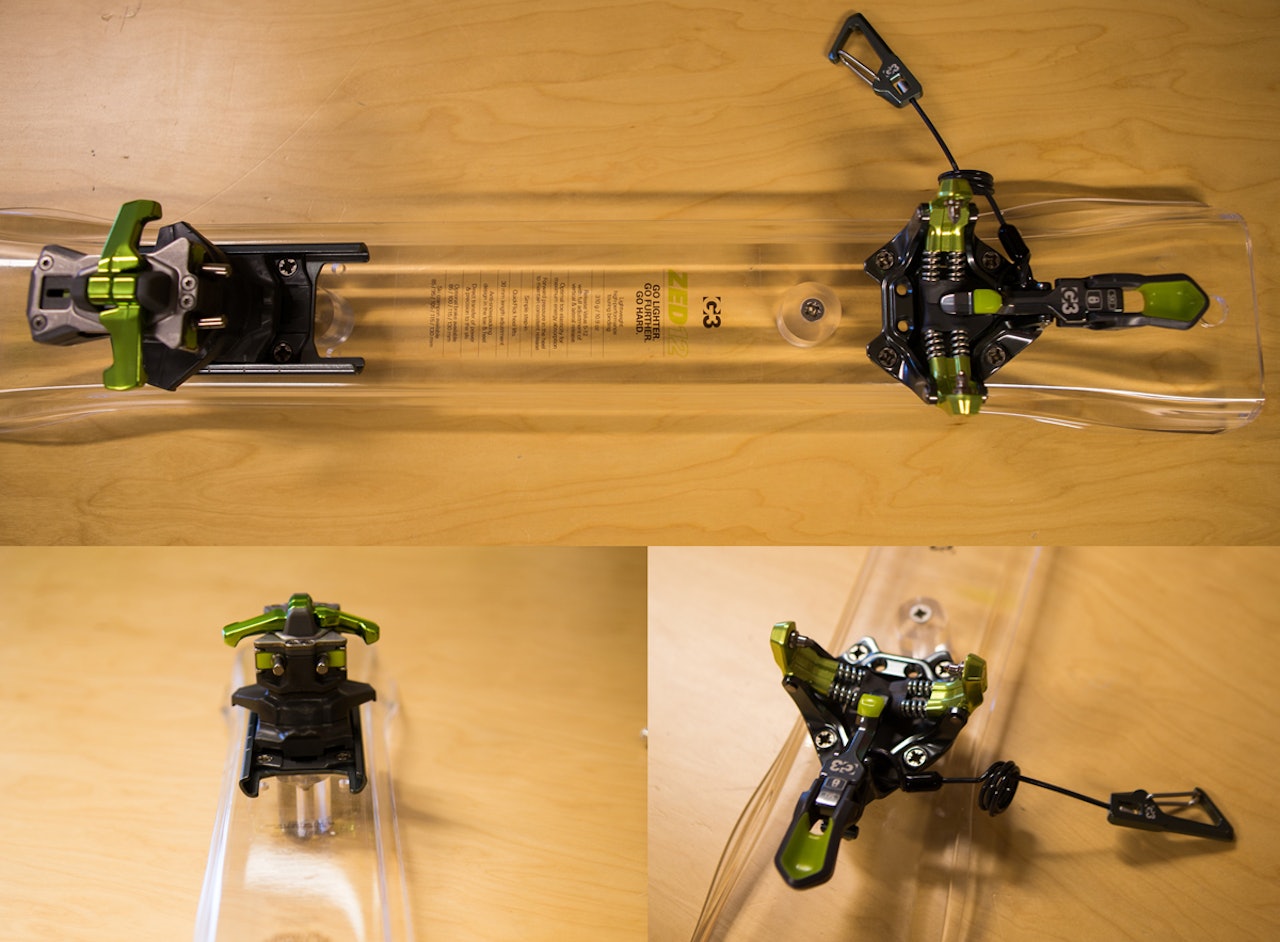 PYSJE MED ALT: Ifølge G3 er den nye bindingen de lanserer til høsten den letteste av alle bindinger som er «fully featured» og med utløsingsverdi fra 5 til 12. Les om flere av G3s nyheter i artikkelen. Foto: Tore Meirik PYSJE MED ALT: Ifølge G3 er den nye bindingen de lanserer til høsten den letteste av alle bindinger som er «fully featured» og med utløsingsverdi fra 5 til 12. Les om flere av G3s nyheter i artikkelen. Foto: Tore Meirik