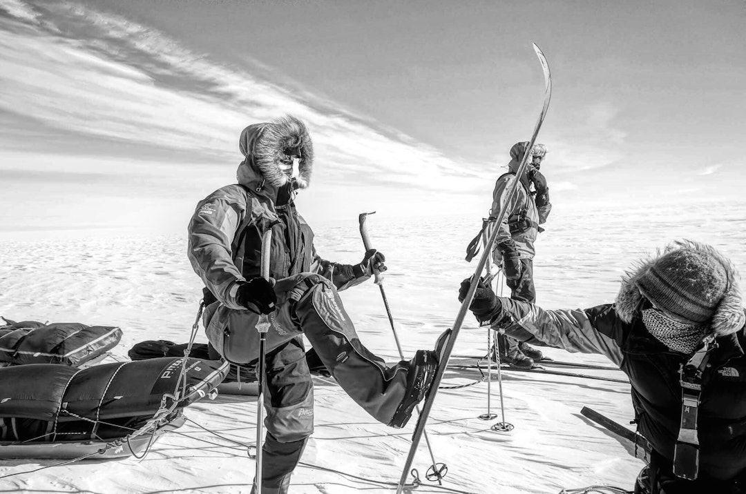 Frå innlandsisen på Grønland. Mitt viktigaste vegskilje i livet. Då eg forstod kva meiniga med livet mitt kom til å gå ut på. Å gå på tur, lange og korte. gronland
