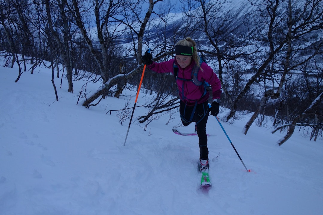 Fokset denne jula har vore på «kick-turns» eller svingar DSC08883