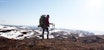 DRØM I OPPFYLLELSE: Tine Larsen har i mange år drømt om å gå Norge på langs, og har i sommer/høst satt av fire måneder for å realisere drømmen. fjell og vidde tur