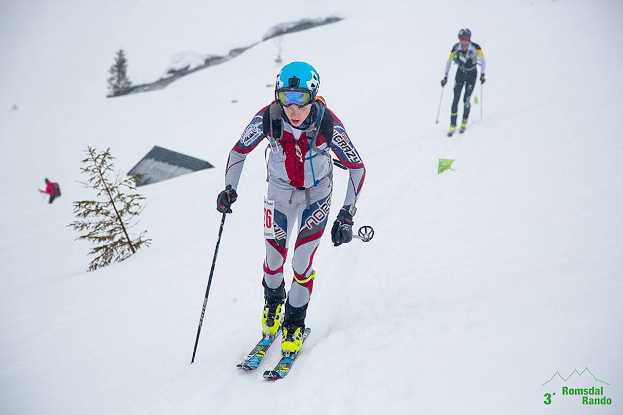 Imponerte: Langrennsløperen og junioren Hans-Inge Klette slo til med tredjeplass totalt i sin aller første rando-konkurranse. Foto: Robert Veiset