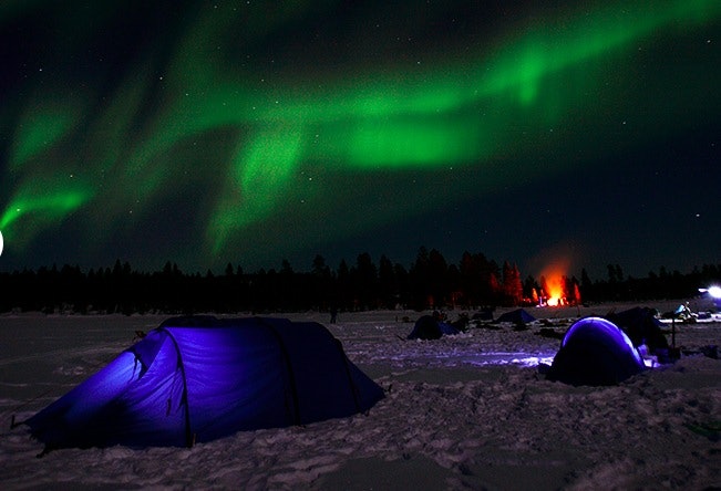 Vintervakkert i nord. Foto: Fjällräven Vintervakkert i nord. Foto: Fjällräven