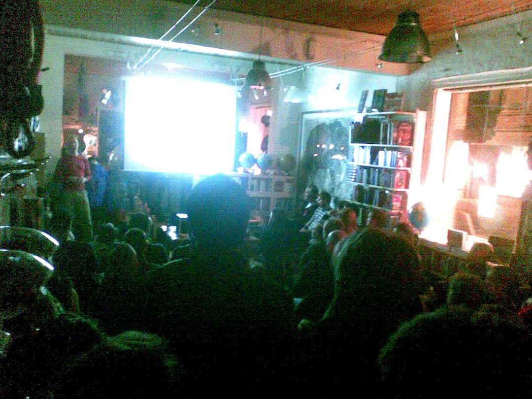 Det var helt fullt på UTEs skredforedrag på Nomaden. Det var helt fullt på UTEs skredforedrag på Nomaden.