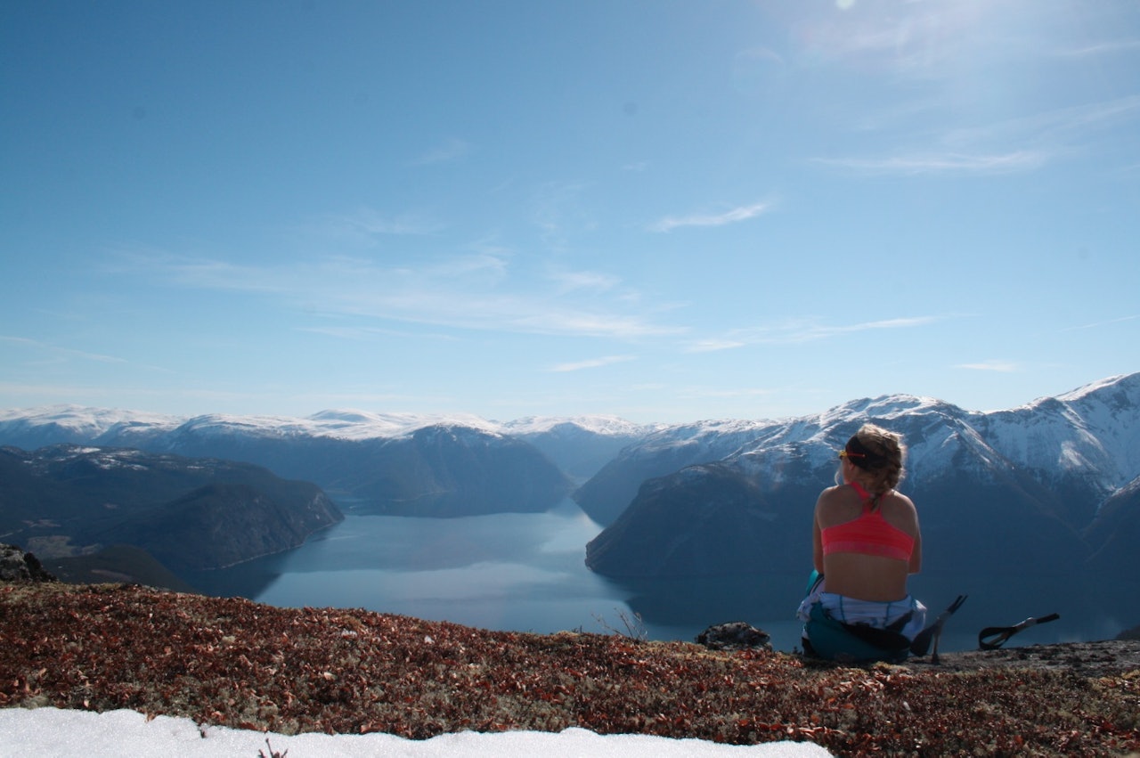 MÅLET ER NÅDD: Motivasjonen før neste sesong er på topp. Det er så mykje gode minner som ligg planta etter denne vinteren. 