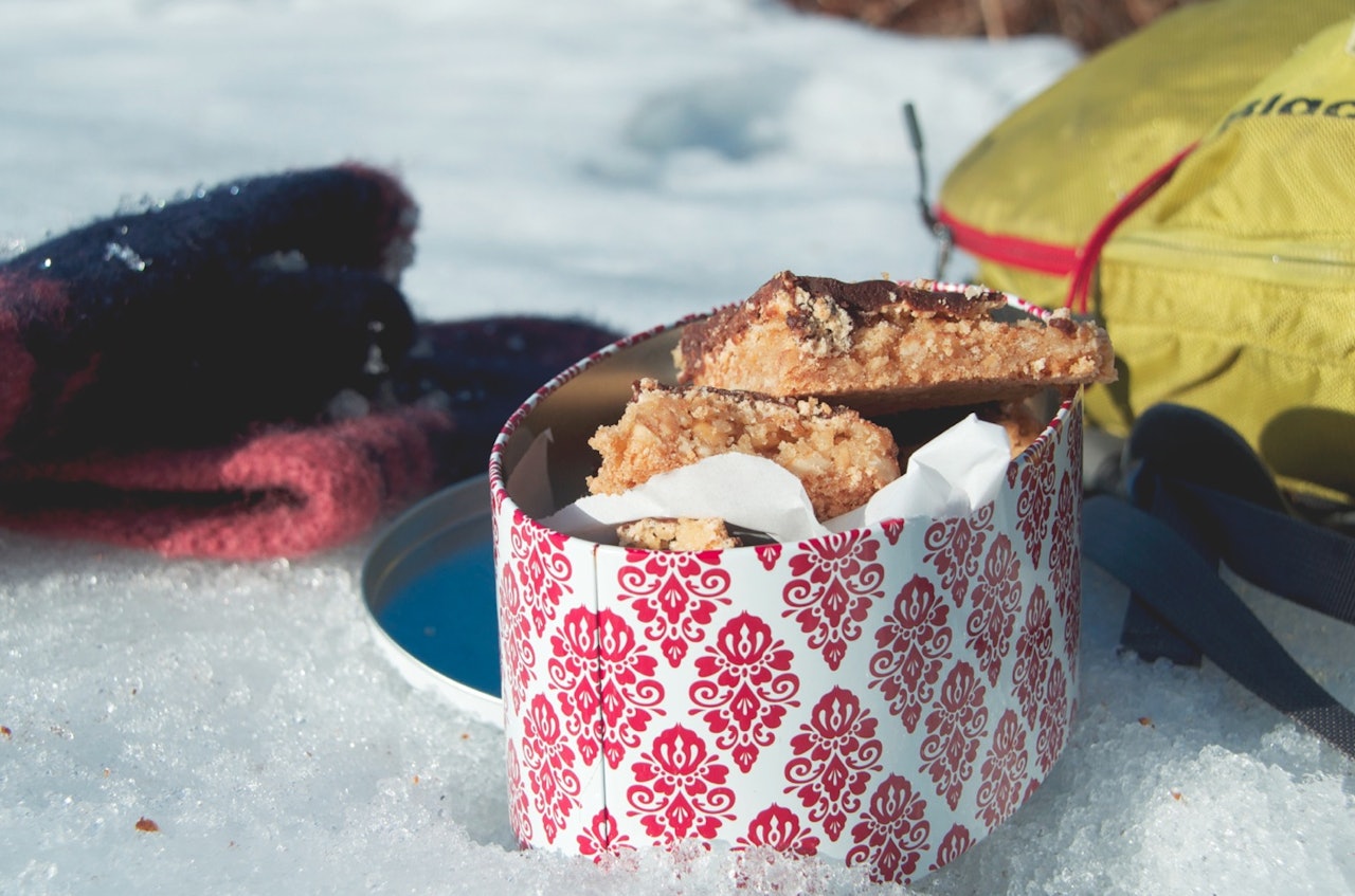 KAKEKOS: Snickerskake er perfekt. Foto: Sigrid Henjum  turkake