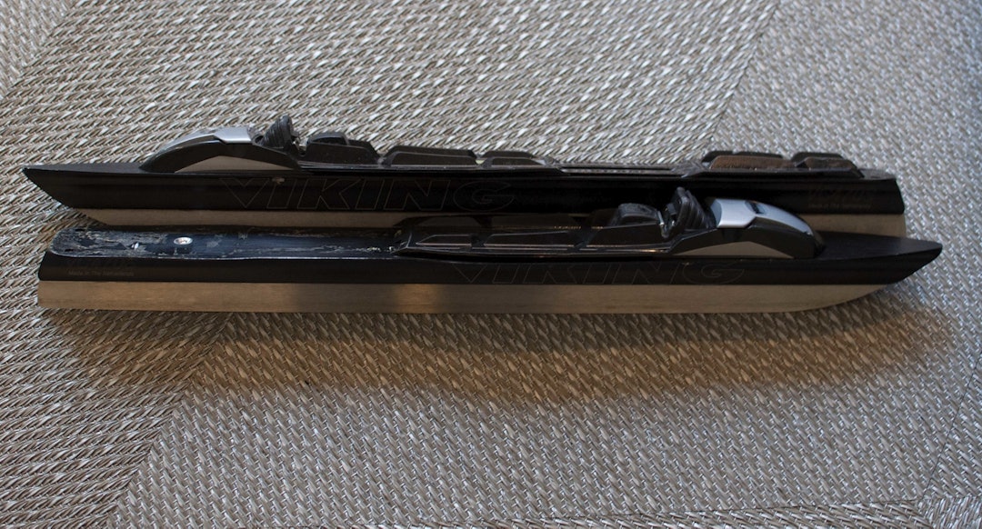 SAMMENLEGGBART: Lite plasskrevende friluftsutstyr. test av viking cruiser skate