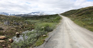 Snøheimvegen. Foto: Vegard Gundersen / NINA Snoheimvegen_Vegard_Gundersen_NINA