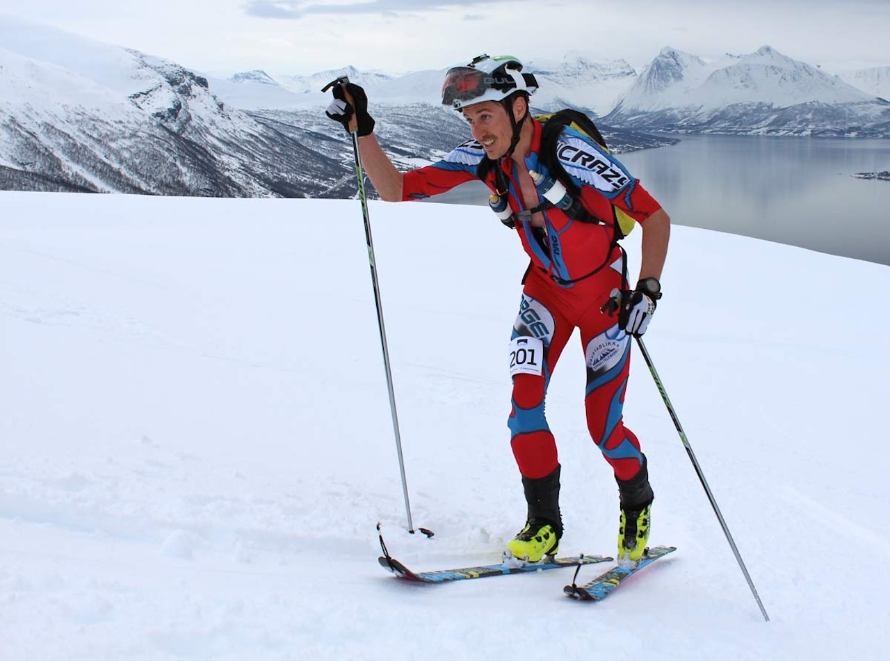 VM-KLAR: Lars Erik Skjervheim fra Voss er en av de sju norske løperne som er klare for VM i skialpinisme i Verbier den første helga i februar. Foto: Norges Skiforbund