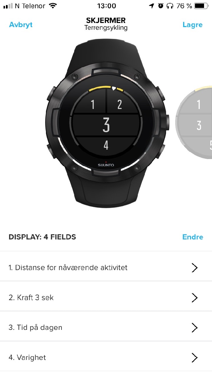 Suunto 5 app