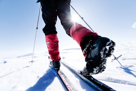 FJELLSKIBINDINGER: Når ski, binding og sko er på plass, er det mye som ligger til rette for fine fjellskiturer framover. Foto: Martin I. Dalen valg av fjellskibinding