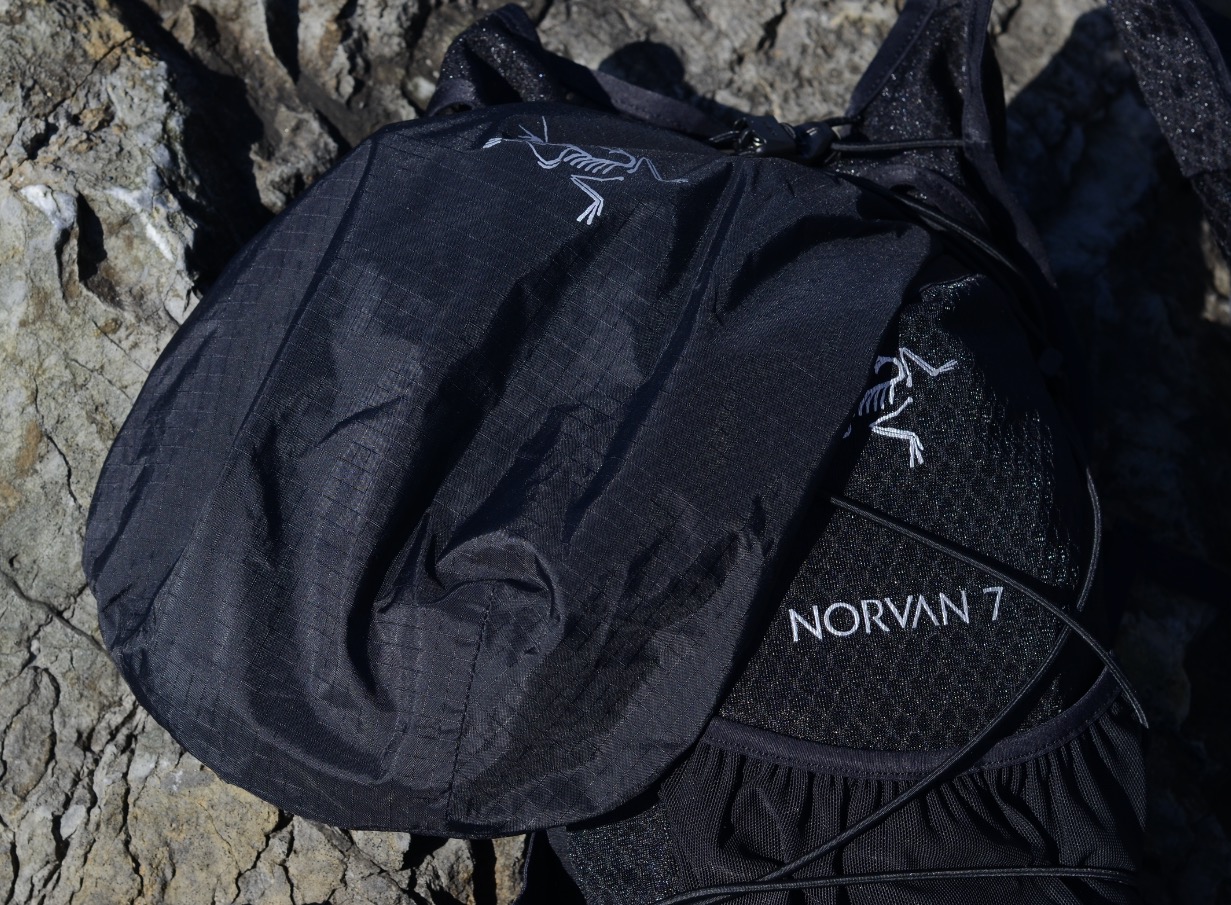 Pakklommen på sekken.