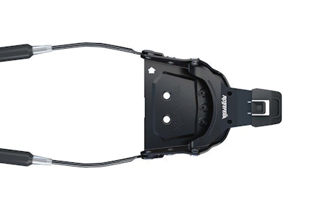 NYHET FRA ROTTEFELLA: Den nye 75 mm-bindingen fra Rottefella kombinerer noen av de beste egenskapene fra Super Telemark og Cobra. Foto: Rottefella Den nye 75 mm-bindingen fra Rottefella