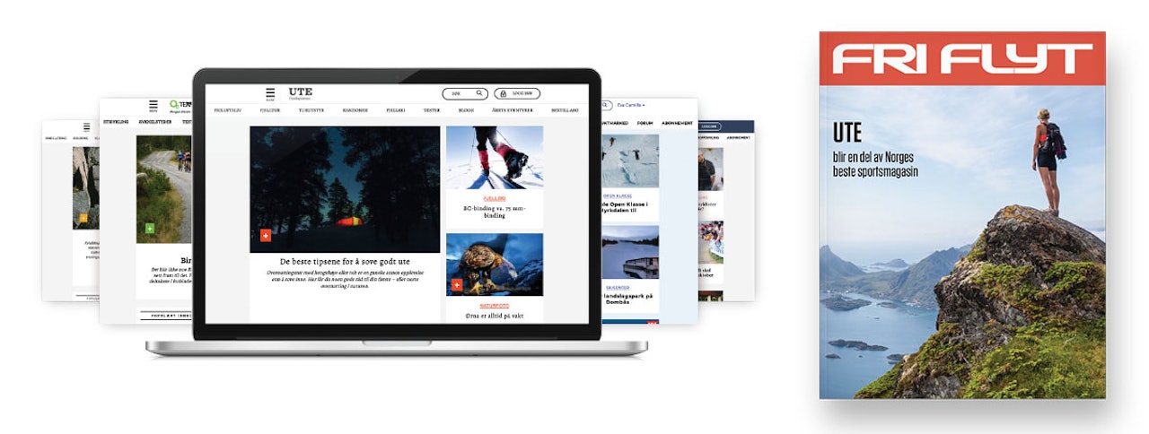 Bli abonnement på utemagasinet.no. Bli inspirert til flotte naturopplevelser sammen med turekspertene i UTE og ta del i det store universet med turinnhold som blir tilgjengelig. Abonnement friluftsliv ute utemagasinet