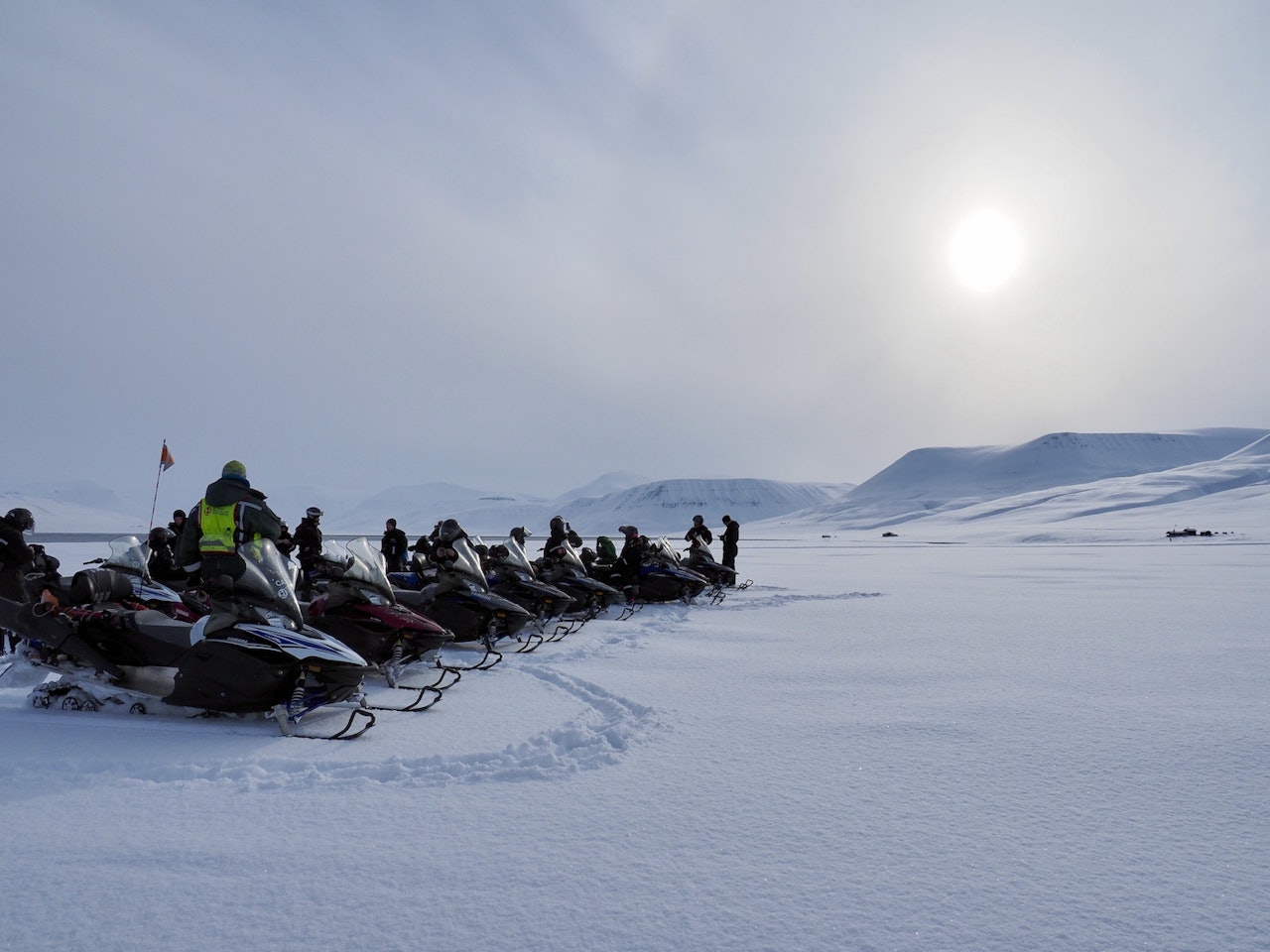 Svalbard snøscooter 