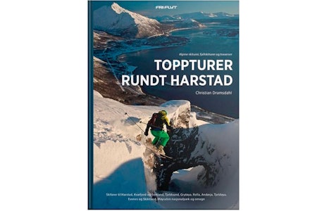 TOPPTURBOK FOR HARSTAD: Nå har også Harstad fått sin egen plass i Fri Flyts Topptur-serie. Boka er skrevet av Christian Dramsdahl. 