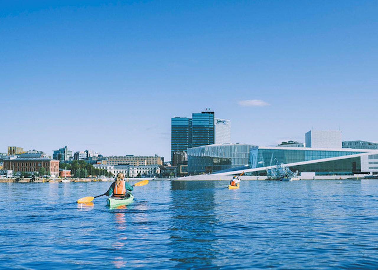 PÅSKE  I OSLO: Selv om de fleste pleier å rømme fra Oslo i påska, finnes det muligheter for å koble av å gjøre helt andre ting.  Foto: Marius Dalseg Sætre bypåske i oslo friluftsliv