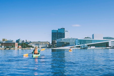 PÅSKE  I OSLO: Selv om de fleste pleier å rømme fra Oslo i påska, finnes det muligheter for å koble av å gjøre helt andre ting.  Foto: Marius Dalseg Sætre bypåske i oslo friluftsliv