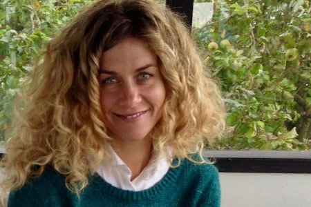 Cecilie Skog tilbringer tiden hjemme med døtrene og starter snart innsatsen som ekstra helsepersonell i Oslo. Foto: Privat Cecilie Skog UTEMagasinet Korona Fri Flyt