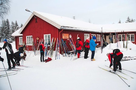 TAPER: Skiforeningen taper millioner på Gresvig-konkursen. Her fra Sinober. Foto: Bjørn Revil   Skiløpere i Marka.