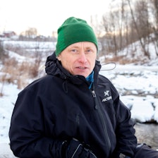 KOMMER: André Horgen  er dosent i friluftsfag, med base i Bø i Telemark, Universitetet Sørøst-Norge. Foto: Per-Åge Eriksen andre horgen portrett utemagasinet