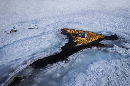 SMAK AV NORGE: Ikke alle vintre som er som i 2020, da det var mulig å starte på ski fra Lindesnes 6. mai. Bildet er fra Vassdalstjørn. Foto: Sindre Kolbjørnsgard setesdalsheiene