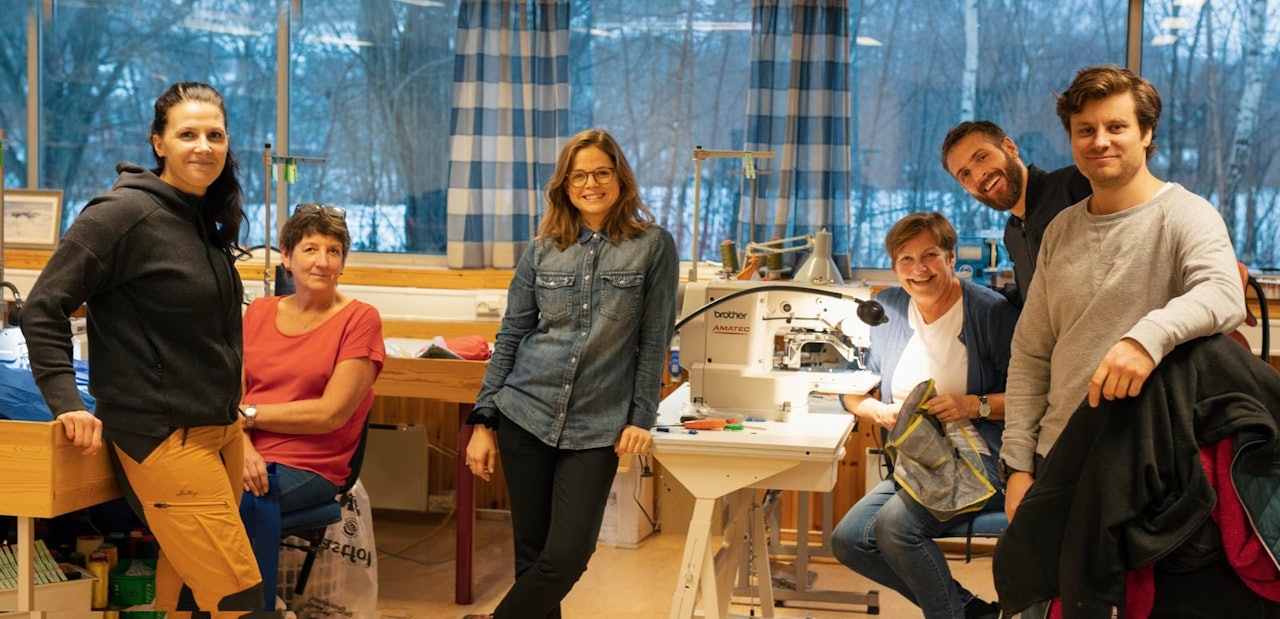 FERSK: Siri Sandvik er ny daglig leder i Helsport, her med kolleger ved hovedkvarteret på  Melhus. Foto: Petter Hermans FERSK: Siri Sandvik er ny daglig leder i Helsport, her med kolleger ved hovedkvarteret på  Melhus. Foto: Petter Hermans