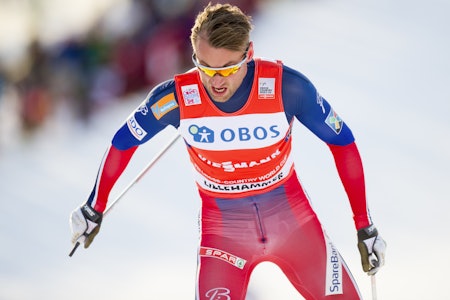 NÅR DET GÅR FRA HARDT TIL HARDERE: Petter Northug mobiliserte noe ekstra uansett om armene eller beina var stive – slo om takten og brukte armer og bein som en miksmaster i hurtighet, skriver Thor Gotaas. Foto: NTB  Petter northug jr langrennsløper