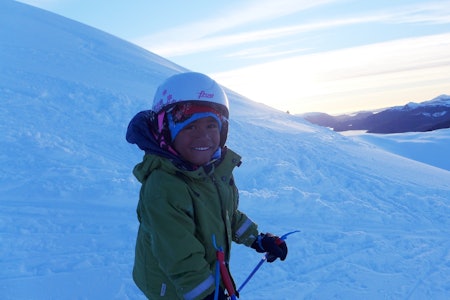 SKILYKKE: Nedturen er ein opptur som ord ikkje kan fange. David er glad. Foto: Jorunn Kleiven SKILYKKE: Nedturen er ein opptur som ord ikkje kan fange. David er glad. Foto: Jorunn Kleiven