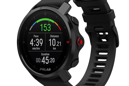 MILITÆR STANDARD: Polar Grit X er laget for å tåle en trøkk og byr på en rekke trenings- og friluftsfunksjoner Polar Grit X pulsklokke