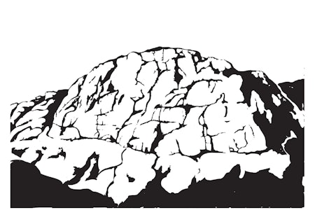 MELLOM LINJENE: Fjellet byr på mange linjevalg, der ikke alle er like umiddelbare. Illustrasjon: Kristian Tiller Torsvik MELLOM LINJENE: Fjellet byr på mange linjevalg, der ikke alle er like umiddelbare. Illustrasjon: Kristian Tiller Torsvik