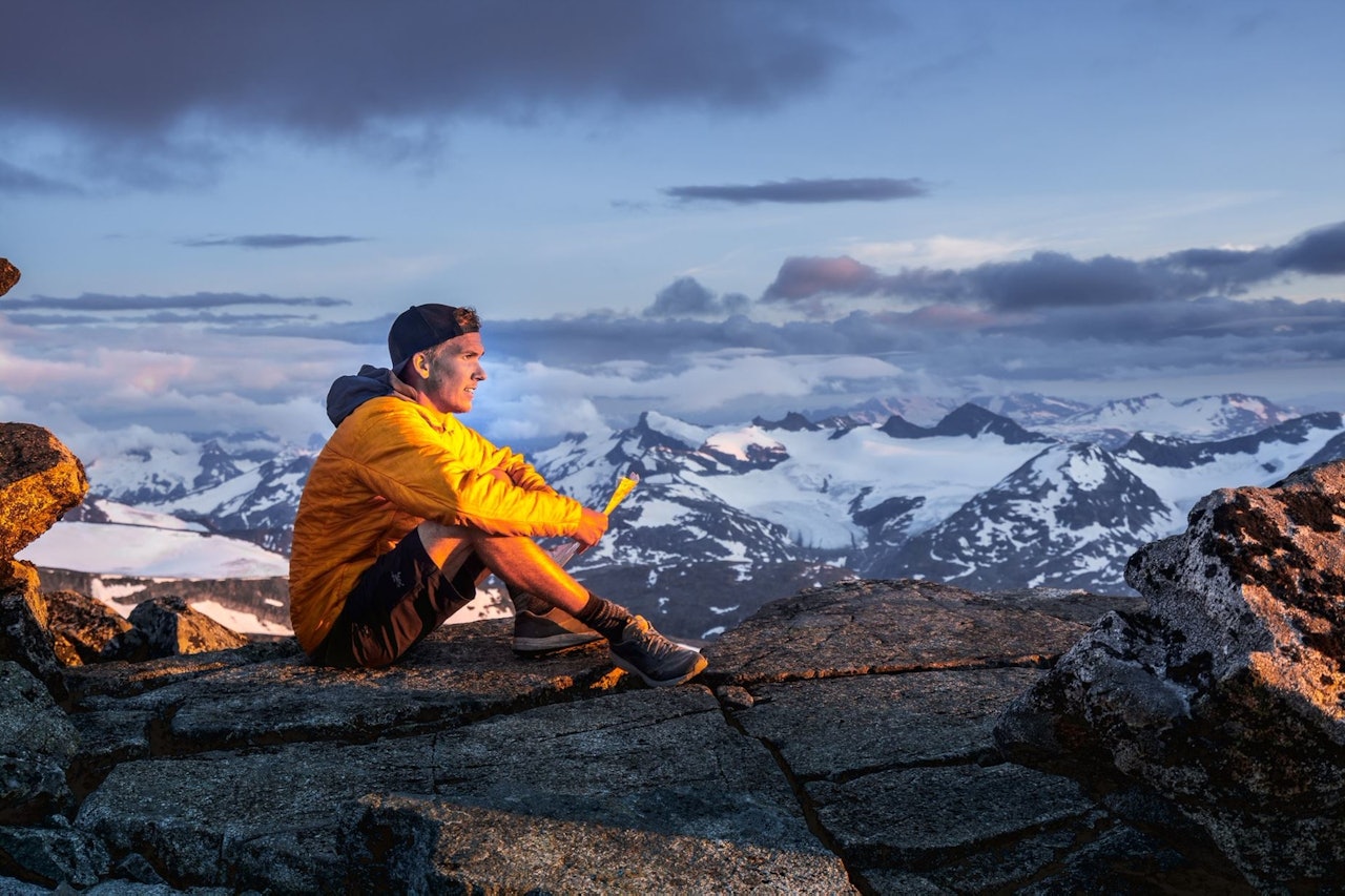 sindre kolbjørnsgard rekord på alle fjelltoppene i Norge