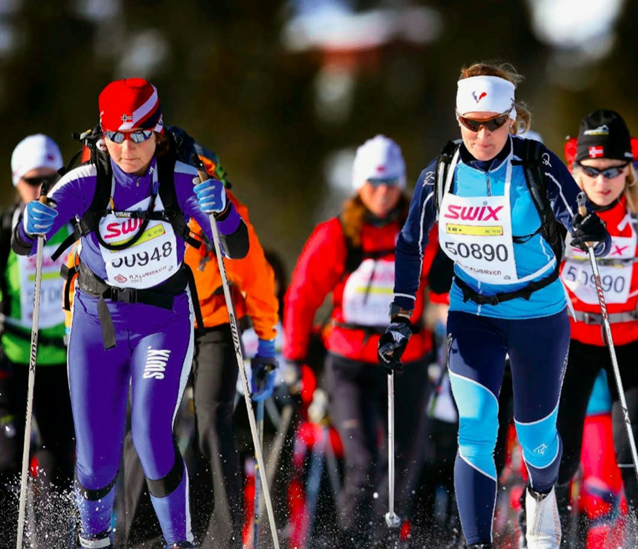 TURRENN: Birkebeinerrennet fulltegnes i løpet av få timer. Men det er enda flere muligheter om du vil måle krefter. Foto: Birkebeinerrennet turrenn i norge birken