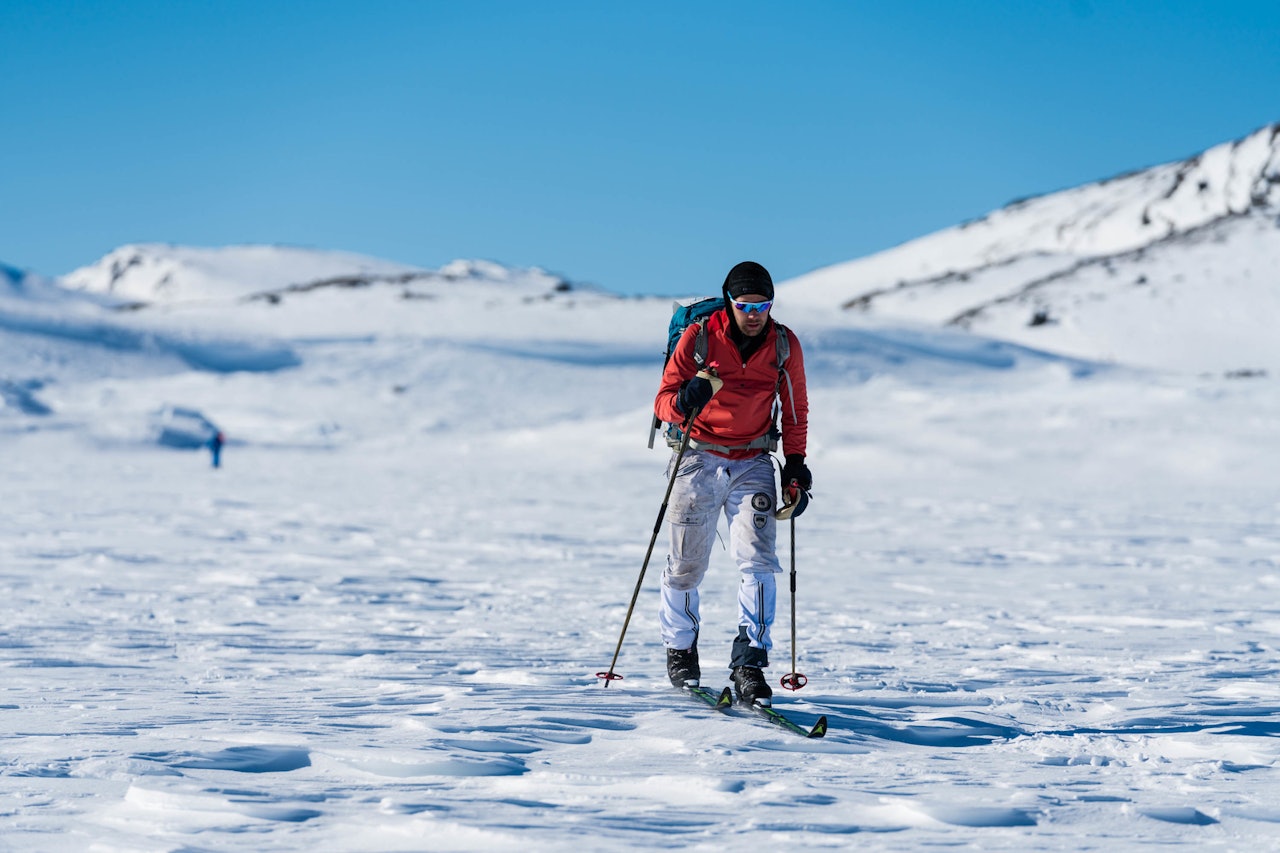 HARDINGLAUP: 2020-versjonen går 20. mars. Bildet er fra fjorårets arrangement. Foto: Bård Basberg hardinglaup og expedition amundsen