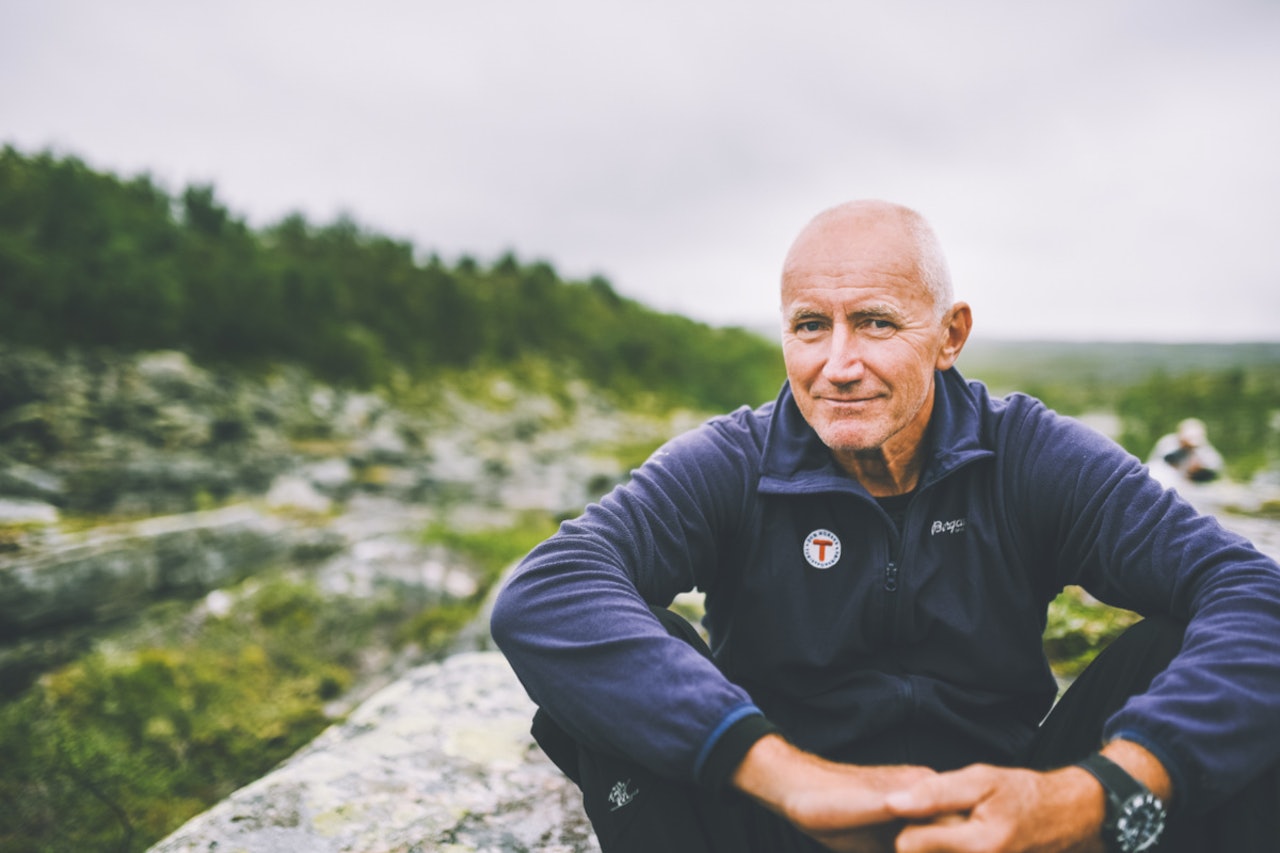 SVÆRT FORNØYD: Styreleder i DNT, Per Hanasand, jubler over dagens avgjørelse. Foto: DNT SVÆRT FORNØYD: Styreleder i DNT, Per Hanasand, jubler over dagens avgjørelse. Foto: DNT