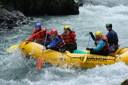 Rafting i Norge oversikt 