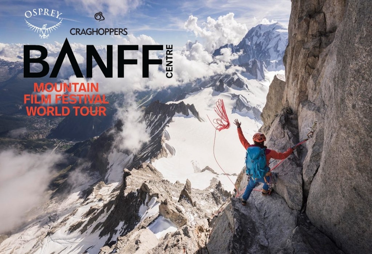 BANFF PÅ VERDENSTURNÈ: Banff Film Tour gjester 45 land, utenfor USA og Canada. 