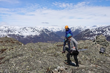 Via Ferrata Hemsedal. Røggjin høyt og lavt