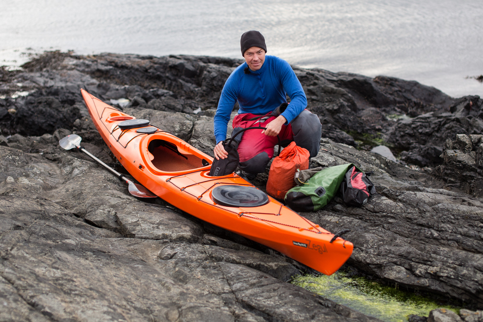 lasting av kajakk kristoffer vandbakk