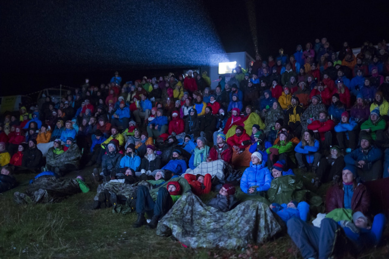 UTEFILM: Fjellfilmfestivalen er klar til start. Foto: Kristine Lindebø UTEFILM: Fjellfilmfestivalen er klar til start. Foto: Kristine Lindebø