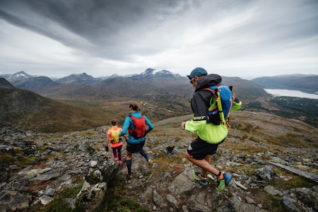 LØPING I OPPDAL: Denne turen lar deg løpe fra topp til topp i Oppdal. Foto: Martin I. Dalen løping i oppdal