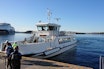 Båtene fra rådhuskaia går hver time. Foto: Adam Tumidajewicz Båt oslo øyene oslofjorden hovedøya gressholmen langøyene bleikøya nakholmen