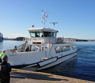 Båtene fra rådhuskaia går hver time. Foto: Adam Tumidajewicz Båt oslo øyene oslofjorden hovedøya gressholmen langøyene bleikøya nakholmen