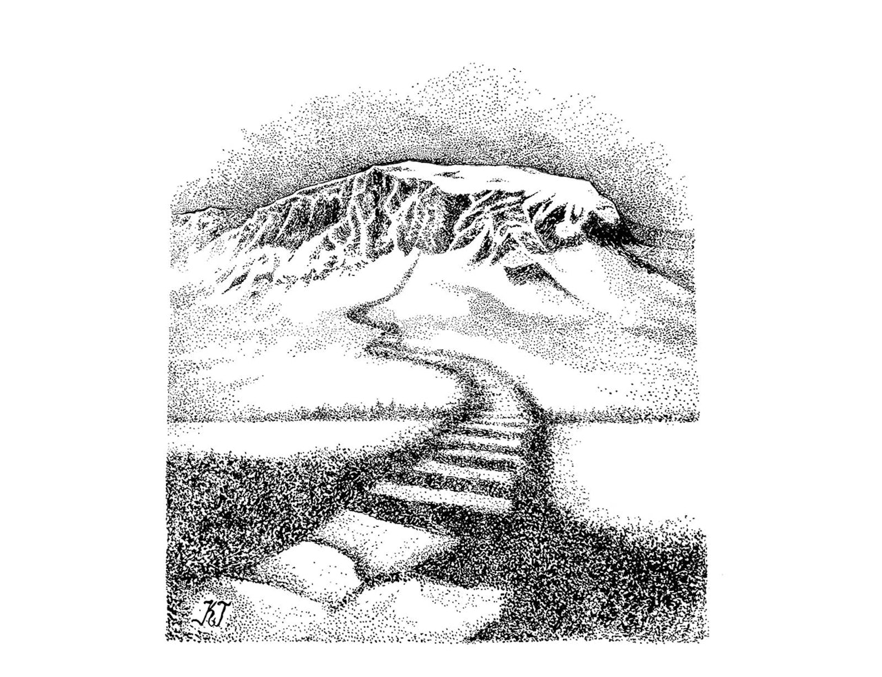 trapper i fjellet 
