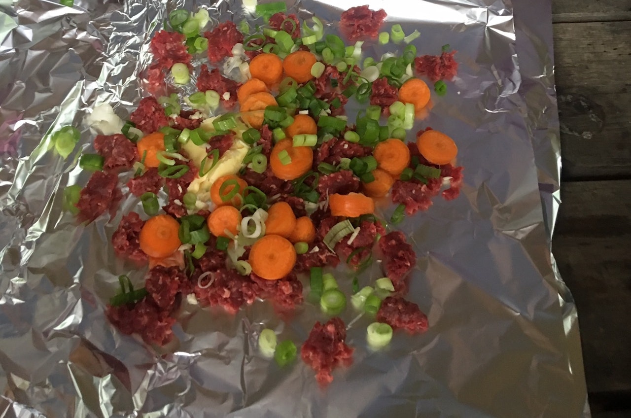 FERDIG PREPPA: Her er det gode muligheter for å spesialtilpasse ved individuelle behov. Foto: Heather Eliassen turmat i folie