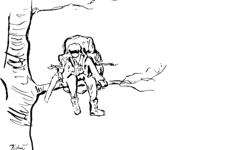 Illustrasjon: Kristian Tiller Torsvik global overshoot day, overforbruksdagen, nils faarlund, kristian torsvk, mestre fjellet