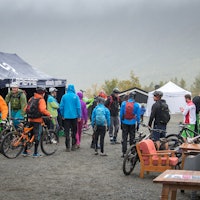 Sykler til utlån var populært blant deltakerne. Rune Hermansen