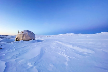 ARCTIC DOME HØVRINGEN: Muligheter for overnatting, med Rondane rett utenfor. Foto: Torild Moland arctic dome høvringen glamping